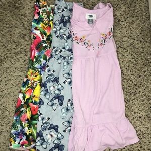 Bundle of 3 girls summer dress.